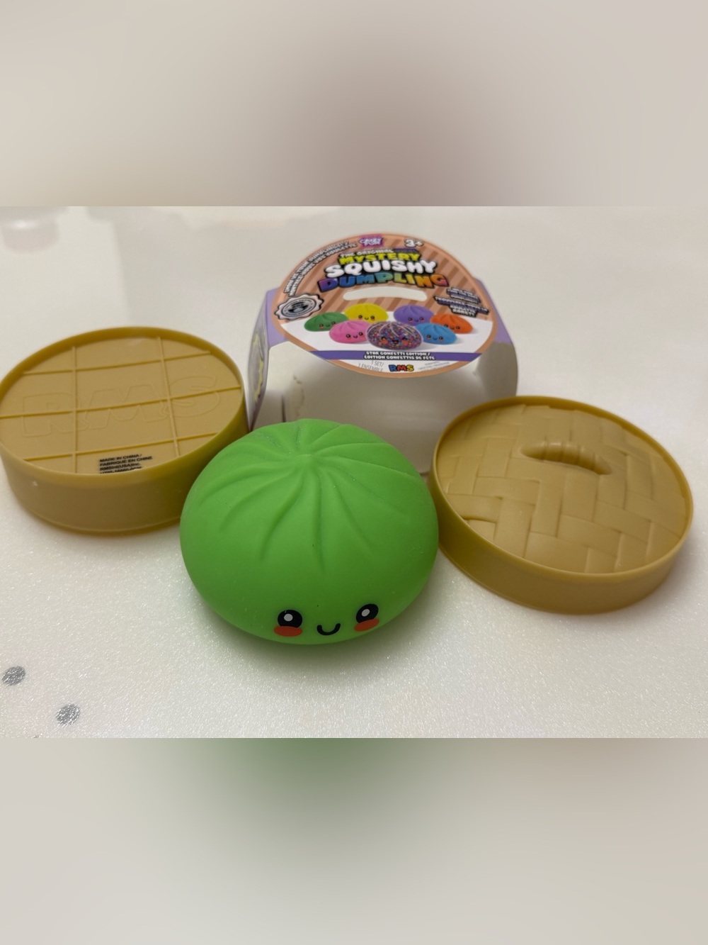 RMS Crazy Fun Mystery Squishy Dumpling Star Confetti  Edition  New Opened